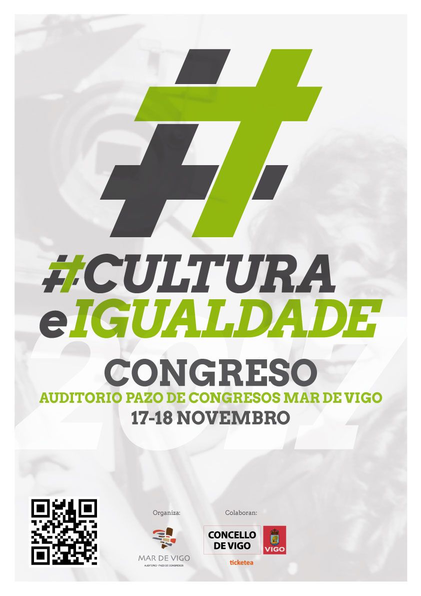 Cartel #CULTURAeIGUALDADE